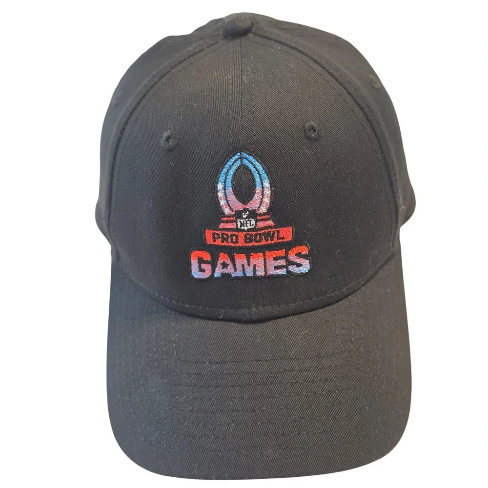 New Era NFL Pro Bowl Games 9FORTY Adjustable Hat Black Mens Cap One Size